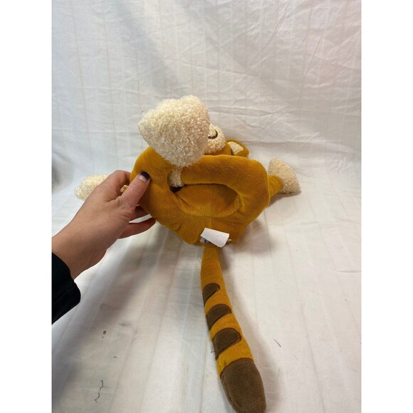 Nojo Baby Orange Tiger Tate Cub Cat Plush 15” sitting, Stuffed Toy Lovey - Picture 5 of 7